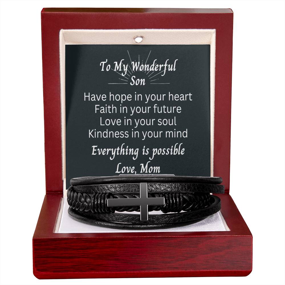 Son's Strength: A Bracelet of Love From Mother's Heart - Giulia's Jems
