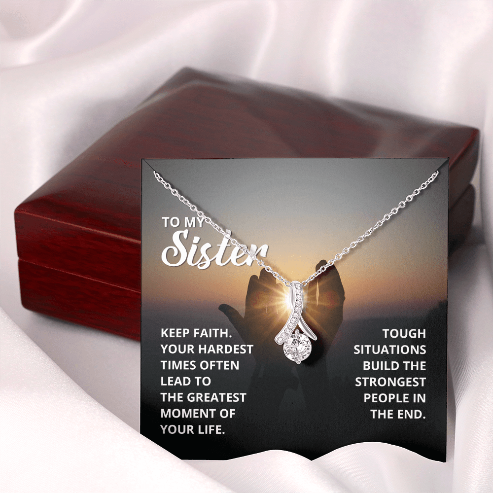 Spiritual Elegance: A Necklace with a Touching Message - Giulia's Jems