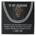 Strength & Love: A Necklace to Wrap Him in Your Heart - Giulia's Jems