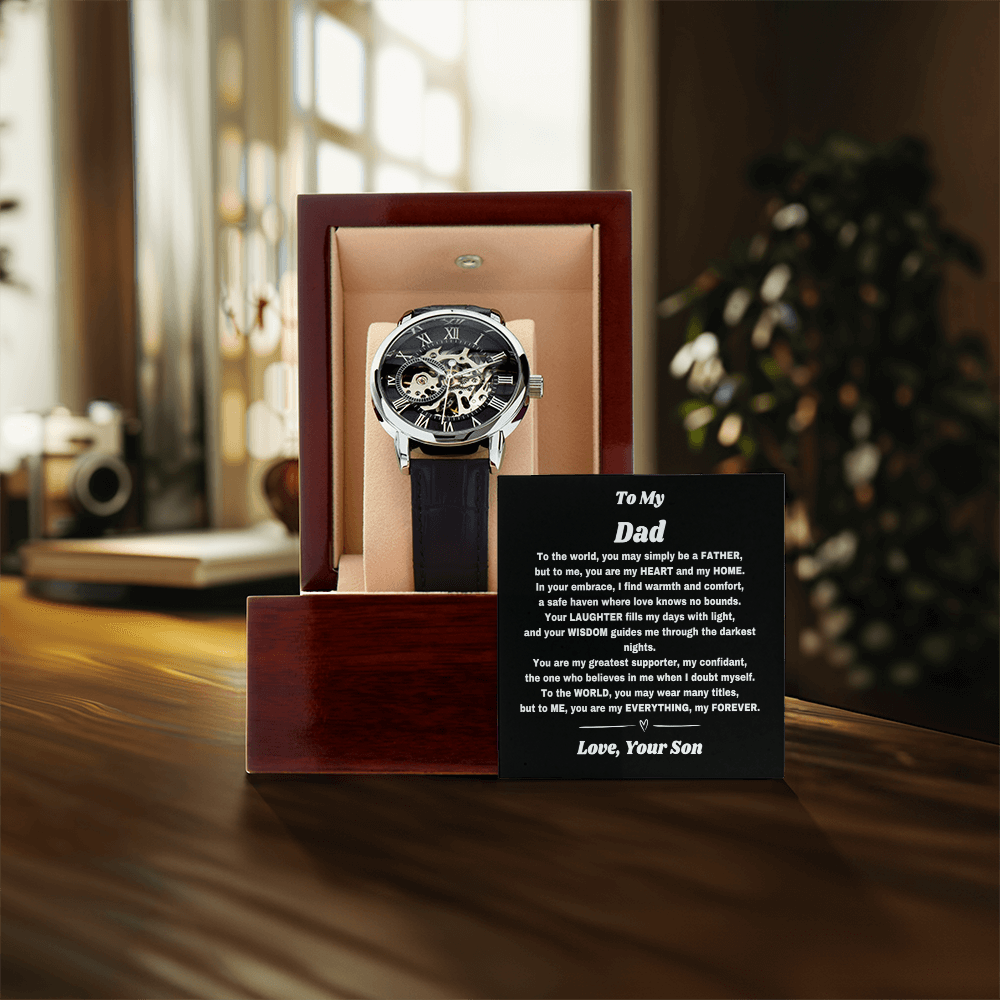 Time Honored: A Meaningful Watch Gift for the Best Dad - Giulia's Jems