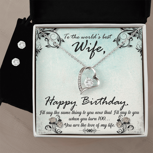 Timeless Elegance: A Birthday Gift of Love - Necklace & Earrings Set - Giulia's Jems