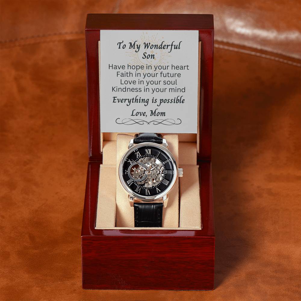 Timeless Love: A Watch Gift from Mom, Every Second Counts - Giulia's Jems