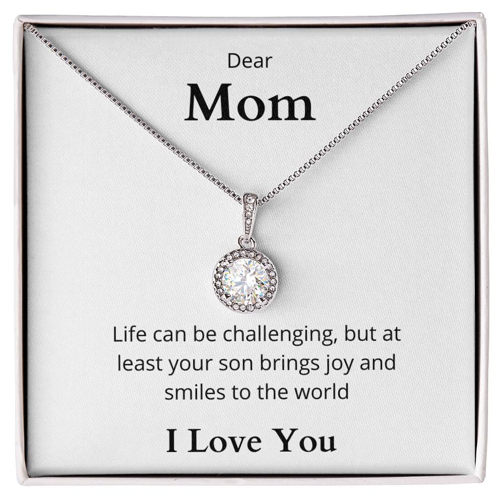 To Mom, Your Son Brings Joy and Smiles - Giulia's Jems