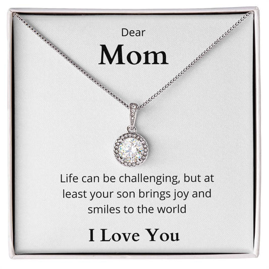 To Mom, Your Son Brings Joy and Smiles - Giulia's Jems