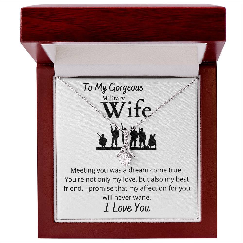 To My Gorgeous Military Wife - Giulia's Jems