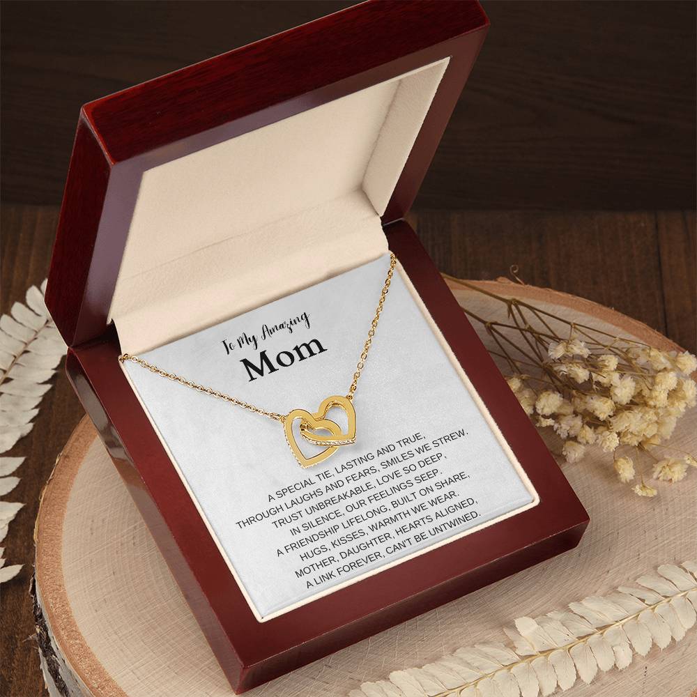 To My Mother, Mother and Daughter Hearts Aligned - Giulia's Jems